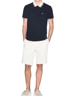 Armani Exchange Ninety One Edition Polo Shirt in Deep Navy