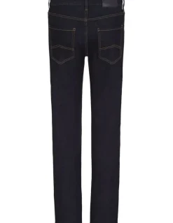 Armani Exchange Slim Fit 5 Pocket Denim in Dark Blue
