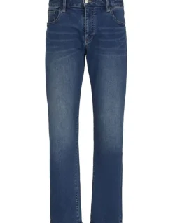 Armani Exchange Slim Fit 5 Pocket Denim Pant in Light Blue
