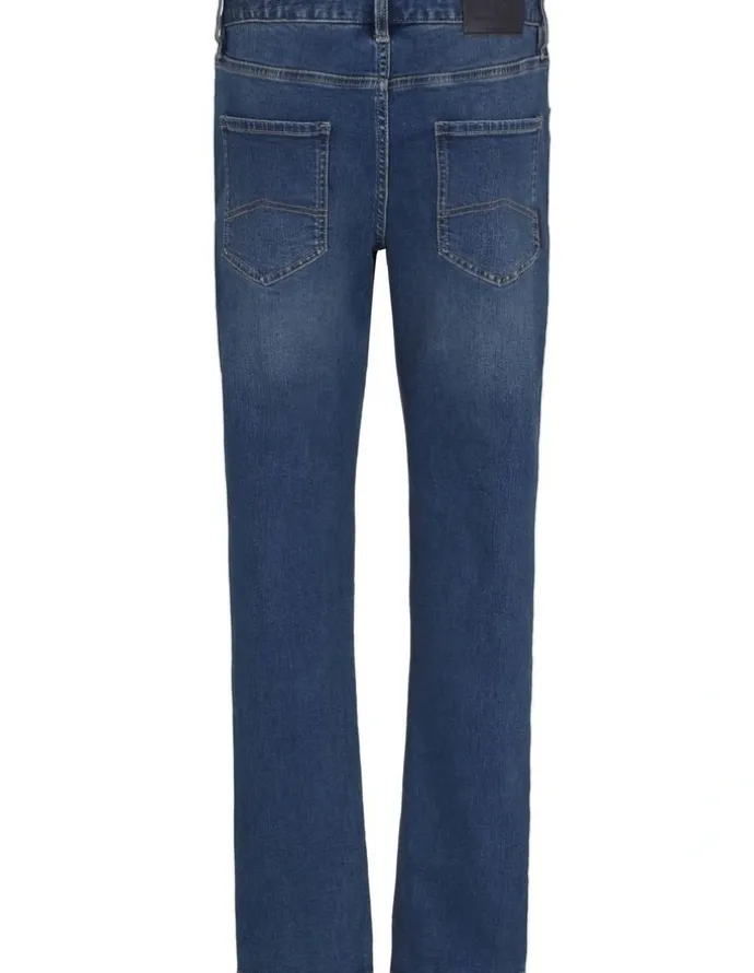 Armani Exchange Slim Fit 5 Pocket Denim Pant in Light Blue