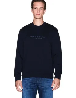 Armani Exchange Sweatshirt in Deep Navy