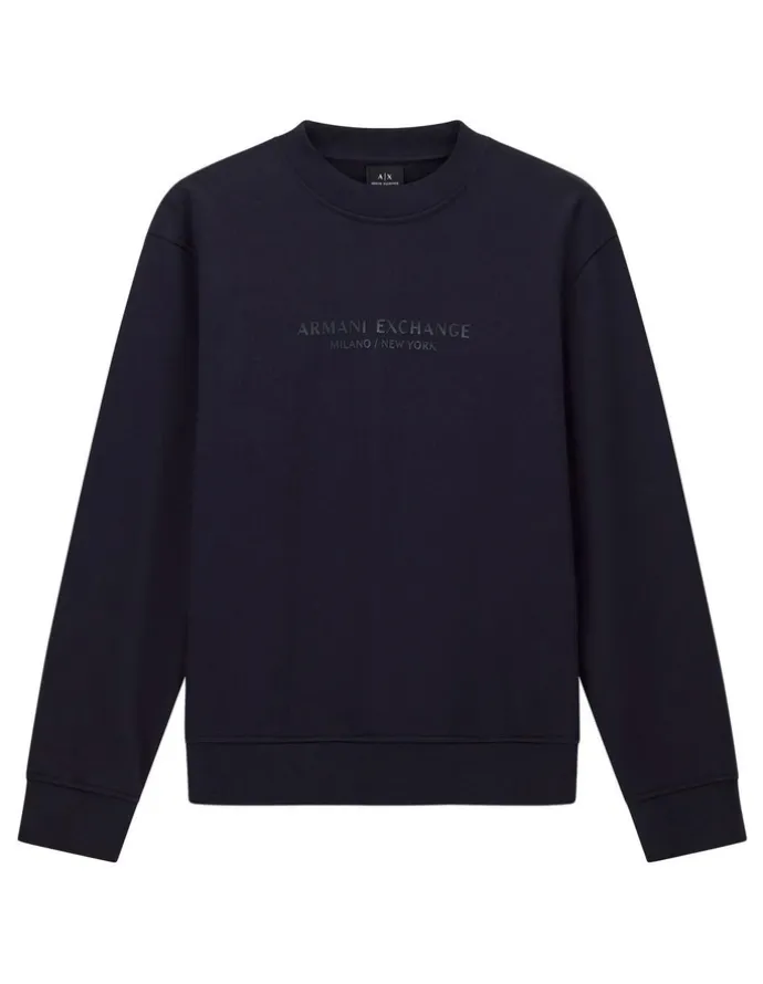 Armani Exchange Sweatshirt in Deep Navy