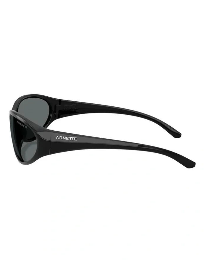 Arnette Raven Injected Polarised Sunglasses in Black