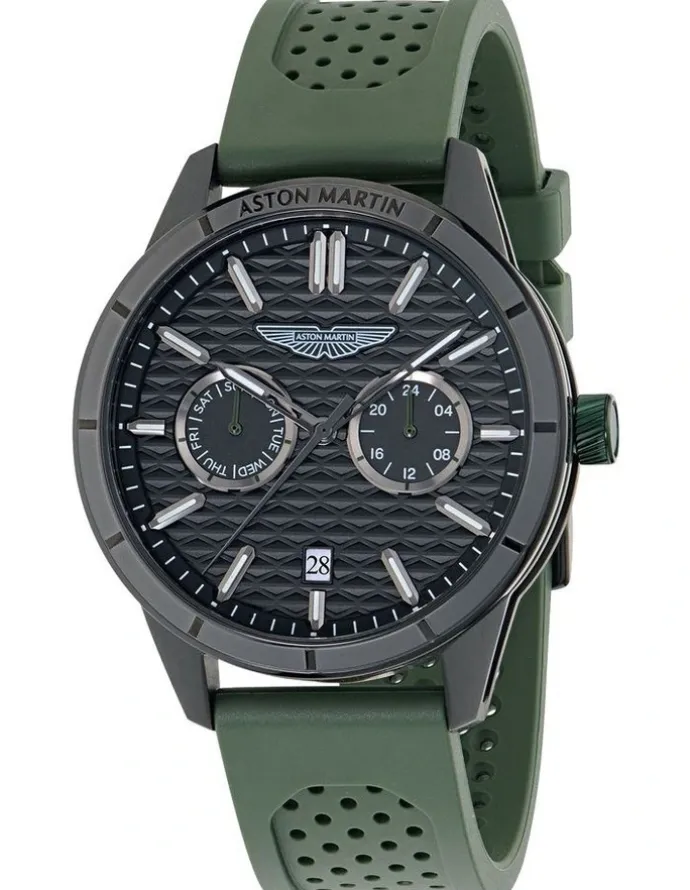 Aston Martin HDL IP Black MTIH2S604 Watch 42mm in Green