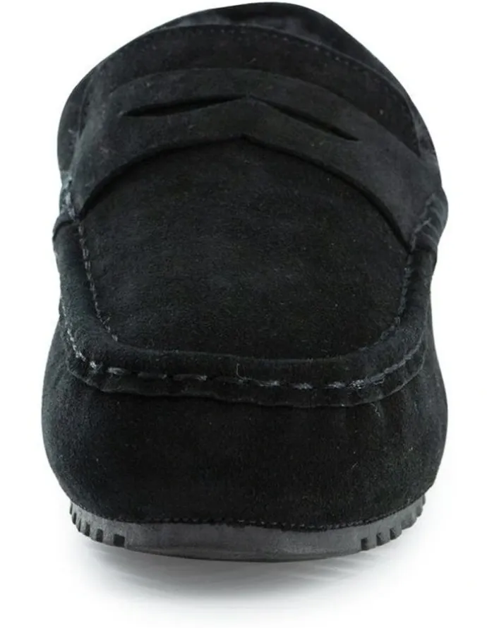 Aus Wooli Ugg Men Terrigal Cosy Moccas Black