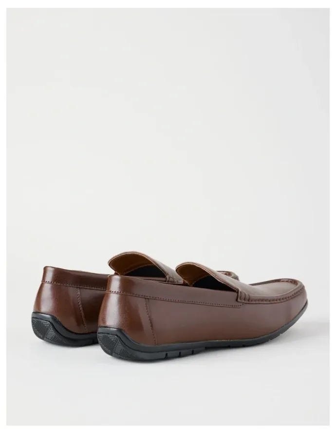 Basque Colt Leather Moccasin in Tan