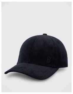 Basque Corduroy Cap Hat Navy