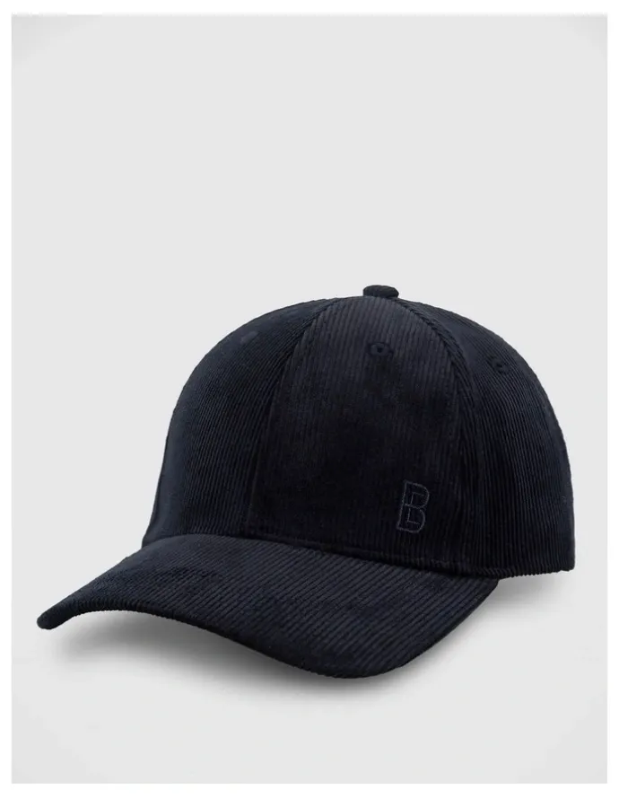 Basque Corduroy Cap Hat Navy