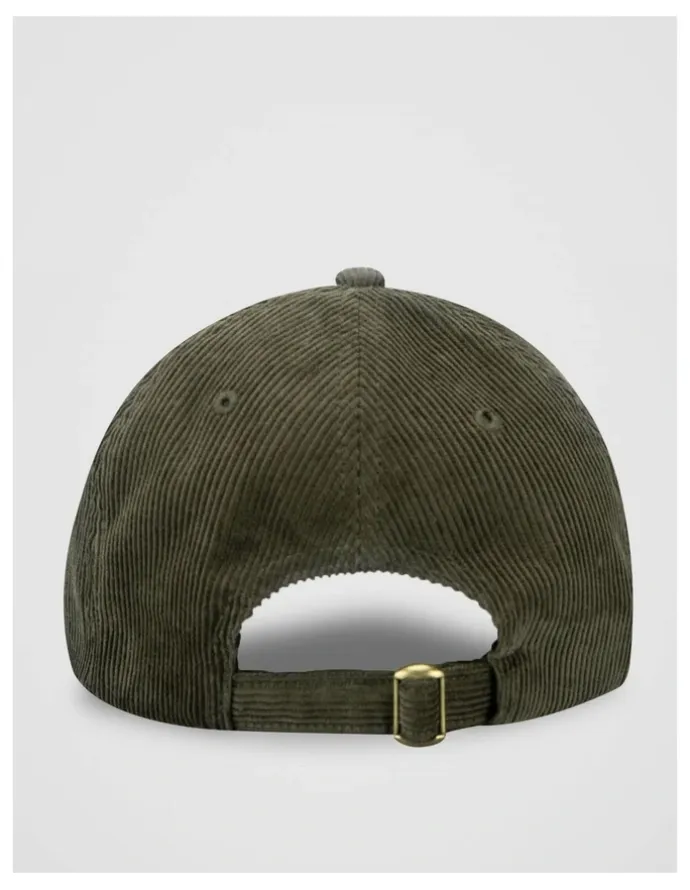 Basque Corduroy Cap Hat Olive