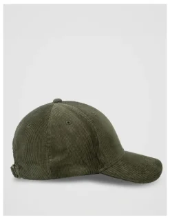 Basque Corduroy Cap Hat Olive