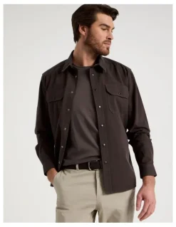 Basque Woven Casual Belt Brown With Brown Leather Trim Belt Brown