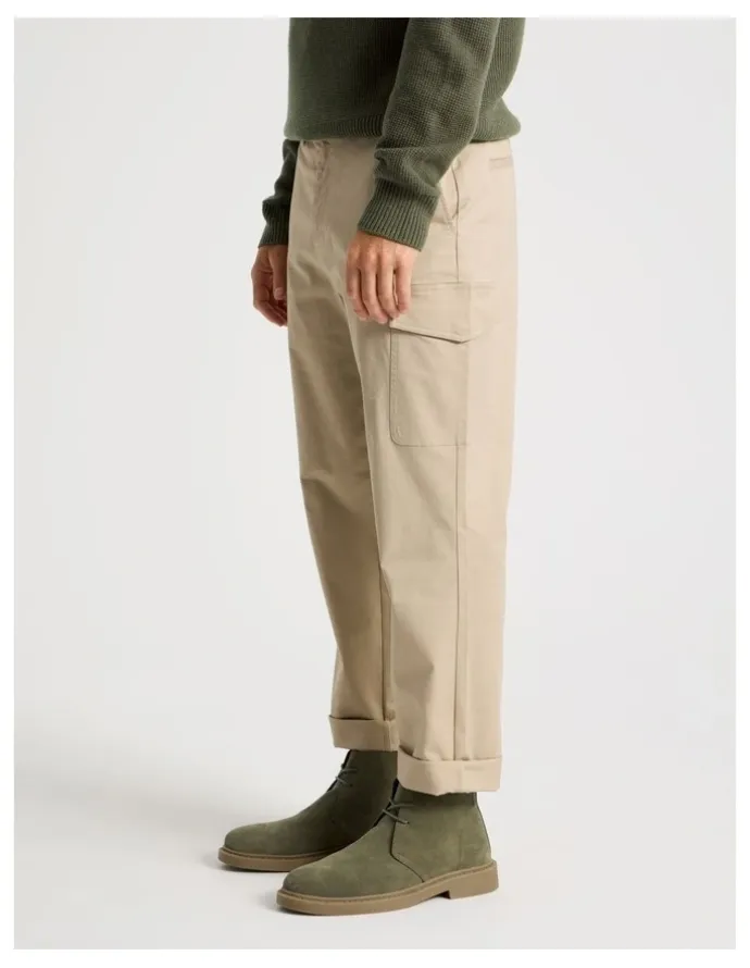 Basque Atlas Suede Chukka Boot in Khaki