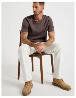 Basque Atlas Suede Chukka Boot in Sand