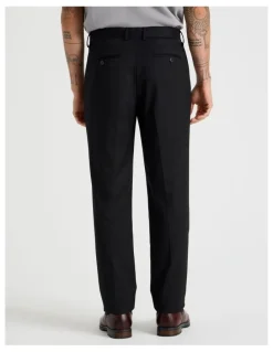 Basque Cuffed Pants in Black