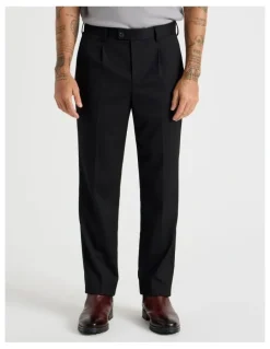Basque Cuffed Pants in Black
