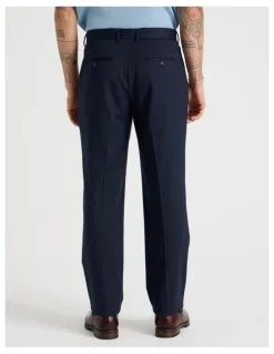 Basque Cuffed Pants in Navy