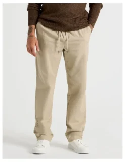 Basque Rugby Jogger Pant in Sand