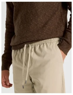Basque Rugby Jogger Pant in Sand