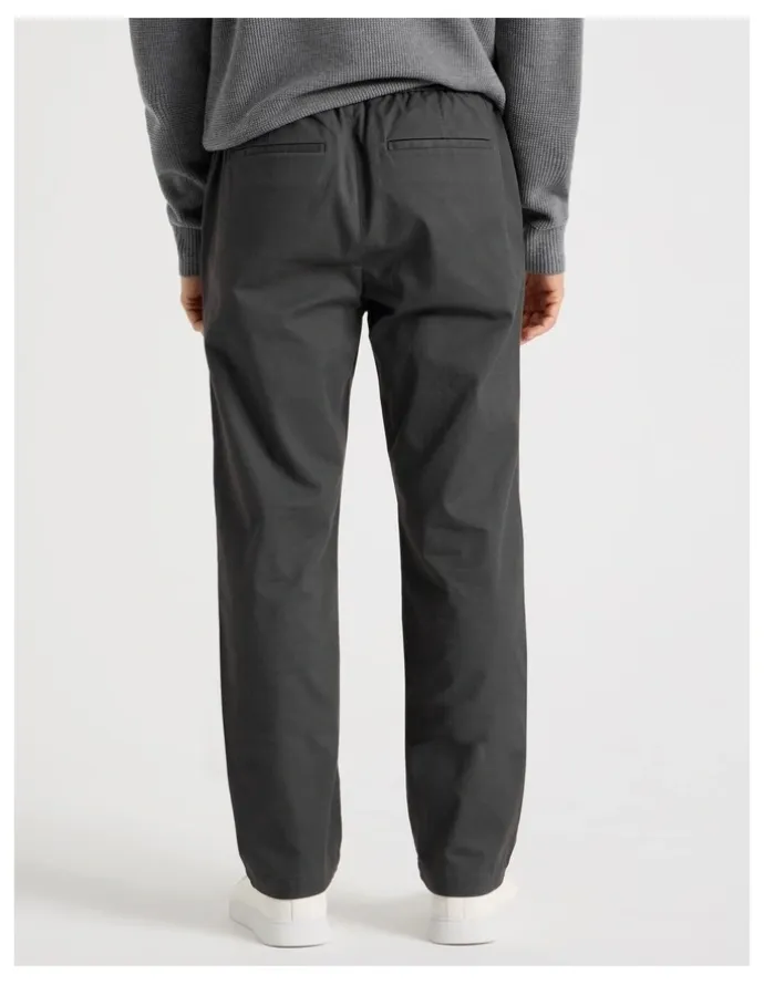 Basque Rugby Jogger Pants in Charcoal