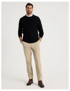 Basque Splice Rib Knit Sweater in Black