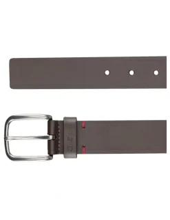 Ben Sherman Casual Belt in Dark Brown