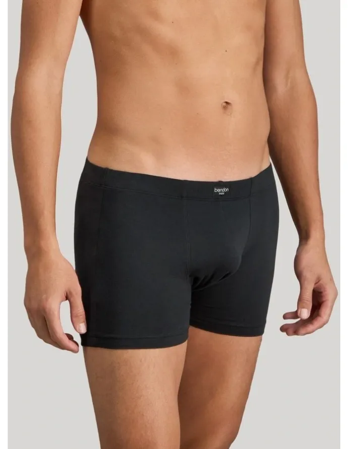 Bendon Man Cotton Stretch Mens Trunk in Black