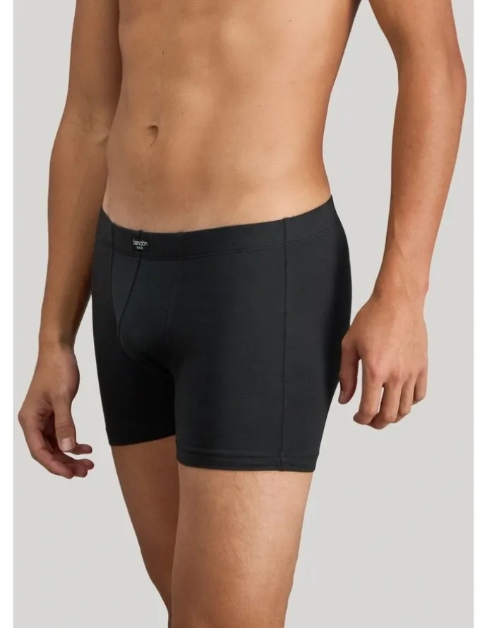 Bendon Man Cotton Stretch Mens Trunk in Black