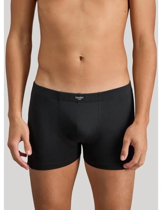 Bendon Man Cotton Stretch Mens Trunk in Black