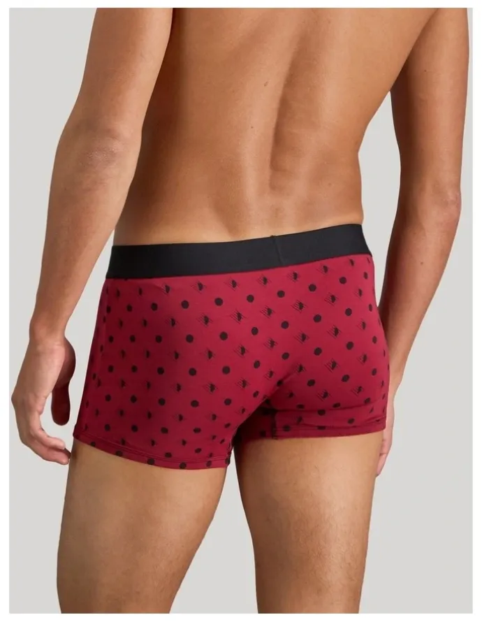 Bendon Man Retros Print Mens Trunk in Disrupted Spot Print