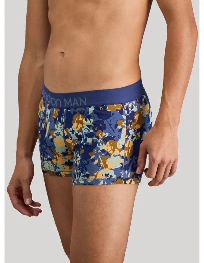 Bendon Man Retros Print Mens Trunk in Wild Camo Print
