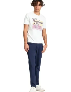 Ben Sherman Hidden Treasures Tee in Ivory
