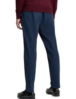 Ben Sherman Puppytooth Trouser in Marine