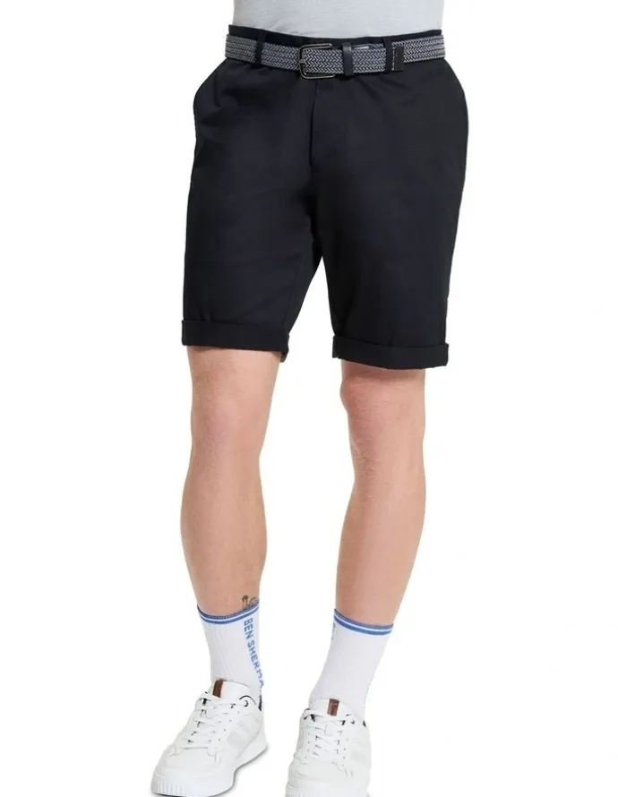 Ben Sherman Signature Chino Shorts in Black