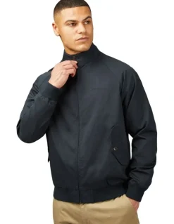 Ben Sherman Signature Harrington in Dark Navy