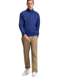 Ben Sherman Signature Harrington Jacket in Persian Blue
