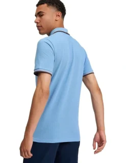 Ben Sherman Signature Pique Polo in Pale Blue