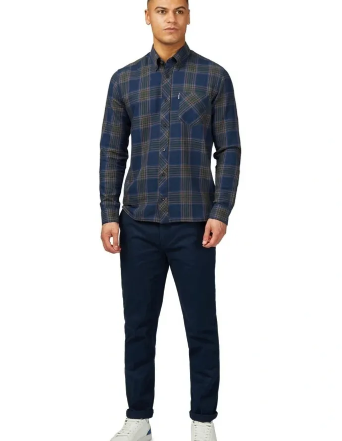 Ben Sherman Signature Slim Stretch Chino in Dark Navy