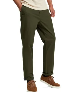 Ben Sherman Signature Slim Stretch Chino Pant in Khaki