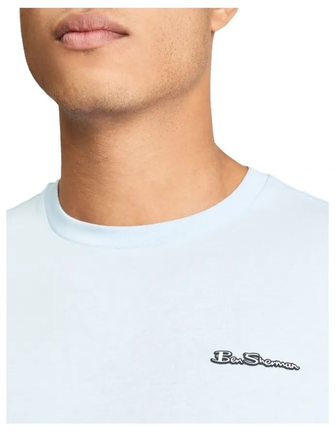 Ben Sherman Signature Tee in Powder Blue