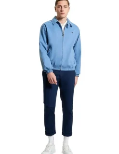 Ben Sherman Sports Blouson Jacket in Rivera Blue