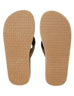Billabong All Day Impact Thongs in Camel