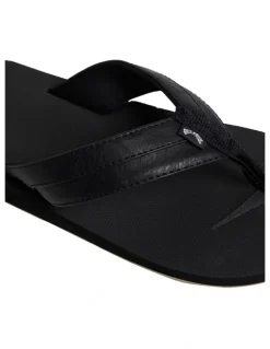Billabong All Day Impact Thongs in Stealth
