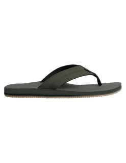 Billabong All Day Impact Thongs in Military Green