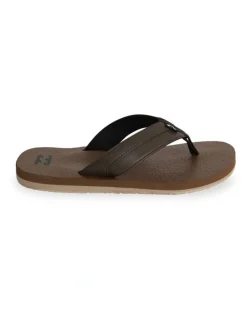 Billabong All Day Impact Cush Thongs In Camel