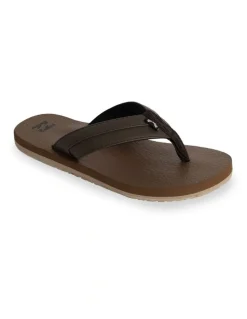 Billabong All Day Impact Cush Thongs In Camel
