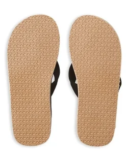 Billabong All Day Impact Print Sandals in Black