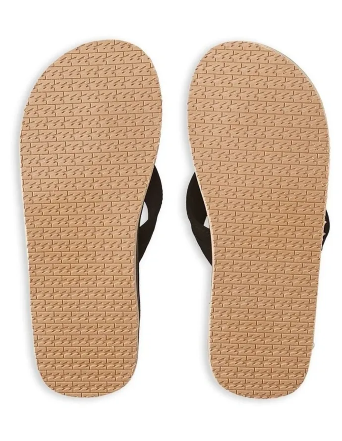 Billabong All Day Impact Print Sandals in Black