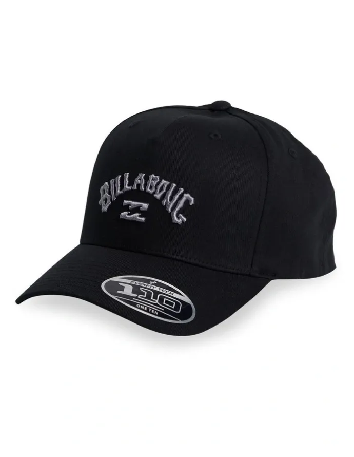 Billabong Arch Flexfit 110 Snapback Cap In Black