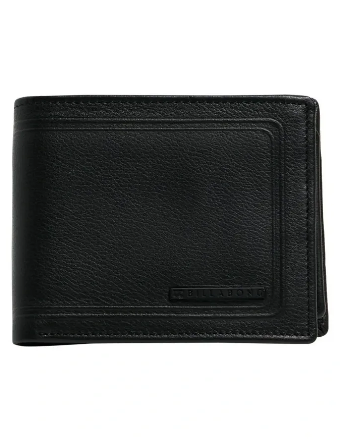 Billabong Scope 2 In 1 Wallet in Black