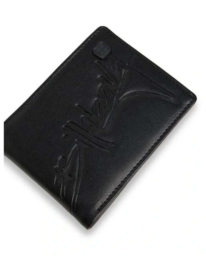 Billabong Script Bi Fold Wallet in Black